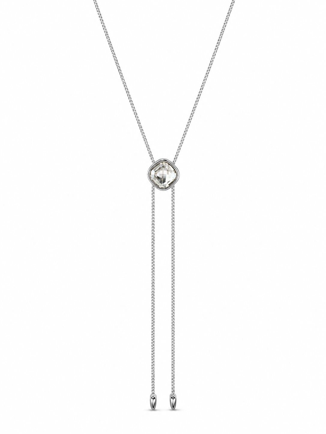 Кулон Crystal с камнем бегунком