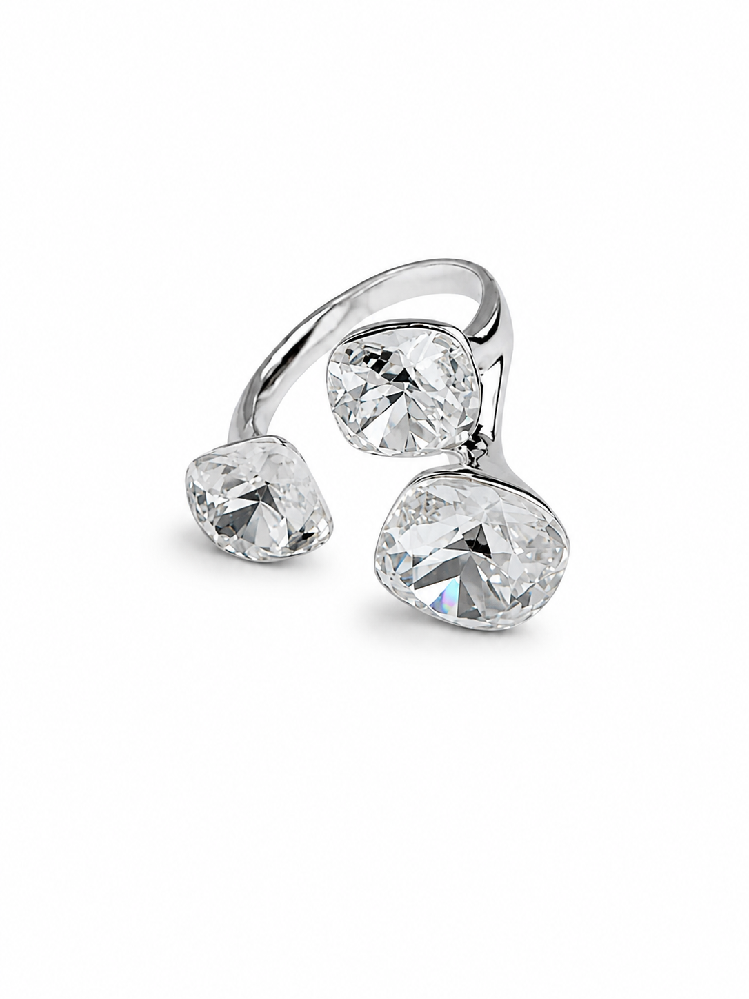 Кольцо Crystal с камнями Swarovski