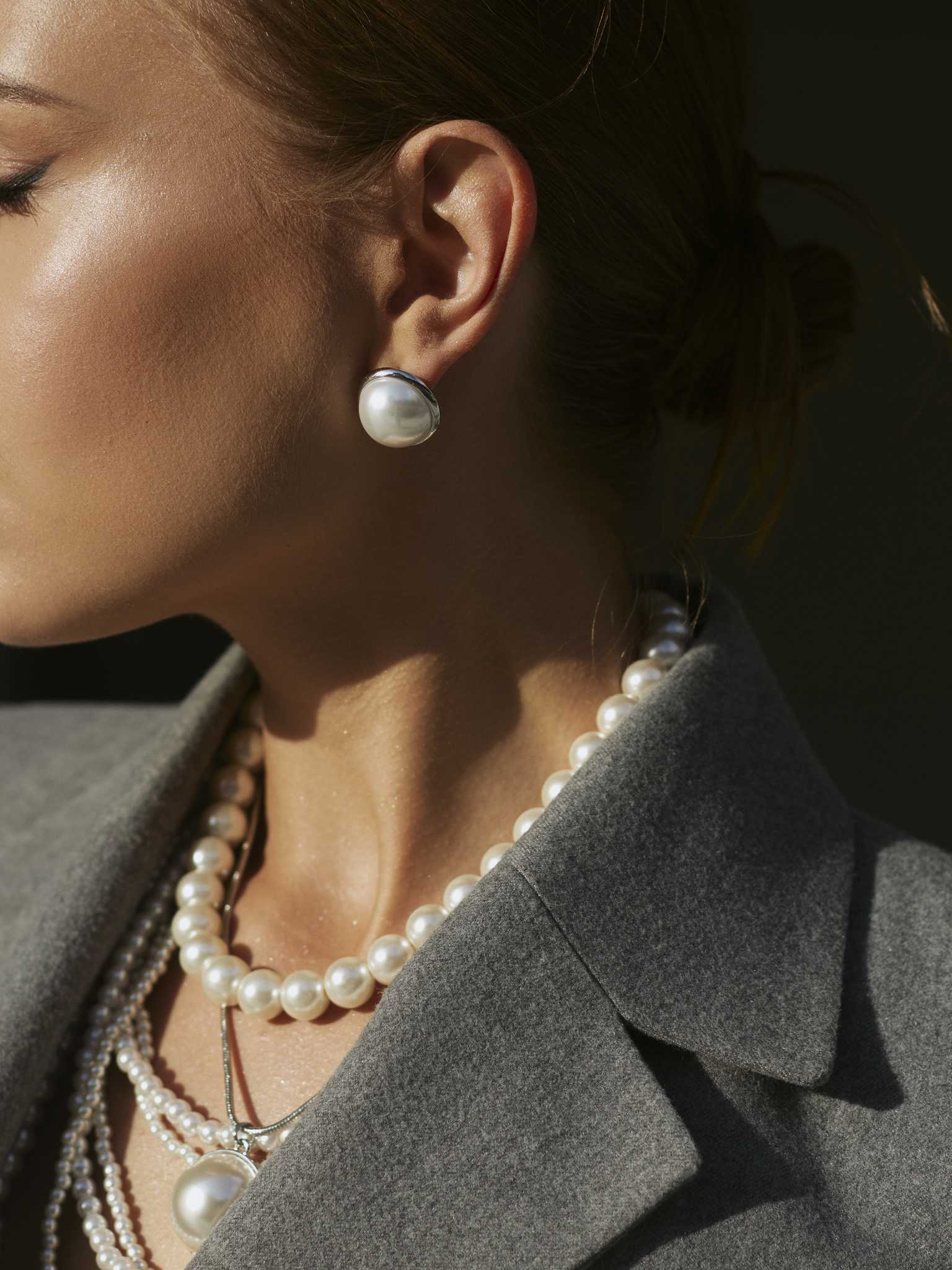 Чокер Pearl нить из искусственного жемчуга